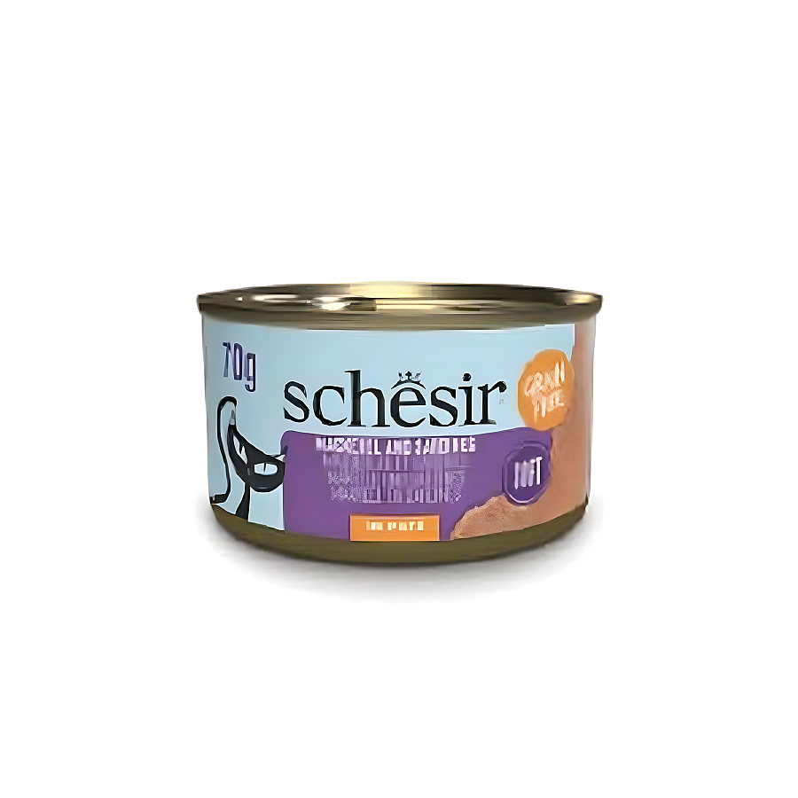 Schesir Sardalyalı ve Uskumrulu Kedi Konservesi 70 Gr - 1
