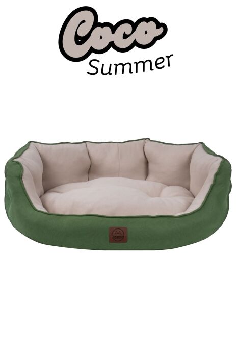 Jungolica Coco Summer Yeşil Kedi ve Köpek Yatağı L - 5
