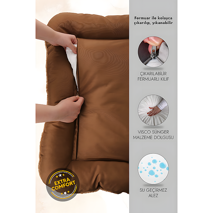 Jungolica Sally Kahve-Vizon Yatak M - 2