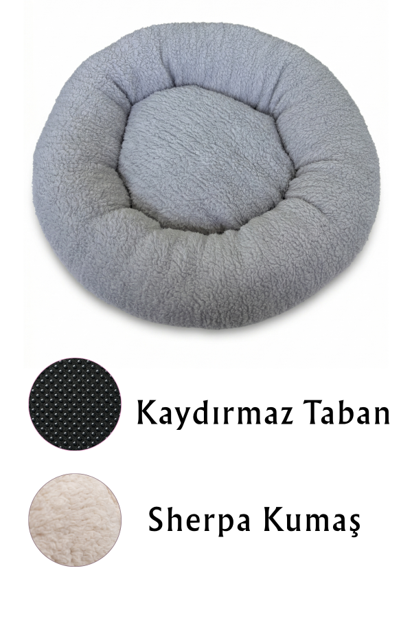 Jungolica Teddy Donut Gri Yatak S - 2